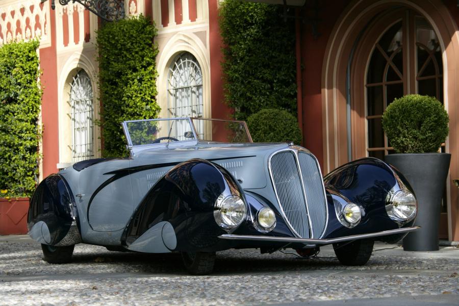  Delahaye 135 M Cabriolet par Figoni & Falaschi 1937 года  (фото 4 из 40)